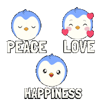 Penguin Love Sticker by Pudgy Penguins