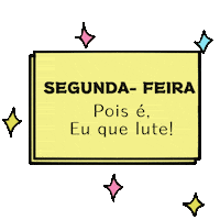 Monday Frase Sticker
