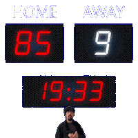 9 Away Sticker