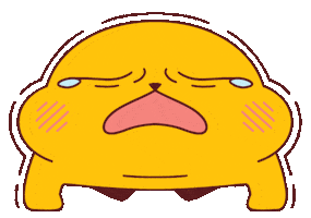 Work Out Crying Sticker by Nattan_Universe