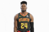 Bruno Fernando Reaction GIF by Atlanta Hawks