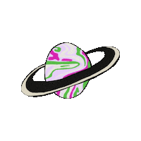 atelje planet galaxy atelje shopatelje Sticker