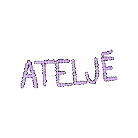 atelje atelje shopatelje Sticker