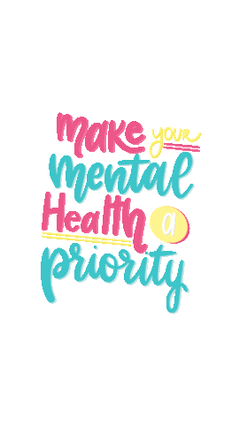 handwrittenmagic mental health mental health awareness priority handwrittenmagic Sticker