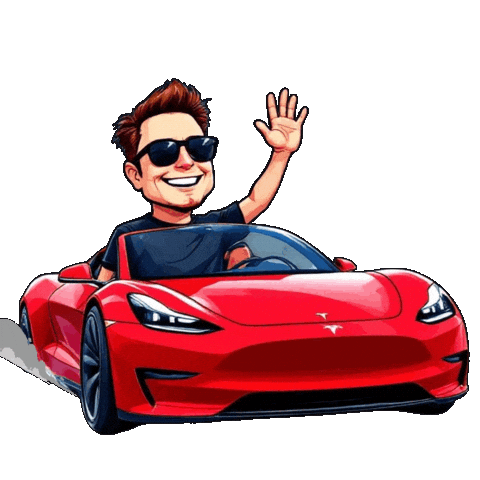 Elon Musk Trending Sticker