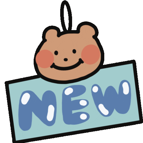 Post Bear Sticker