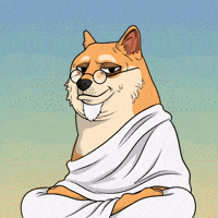 Meditating Shiba Inu GIF by Doge Pound