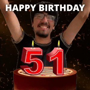 Happy 51st Birthday