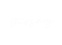 Days Of The Week Thursday Sticker