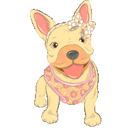 Happy Dog Sticker