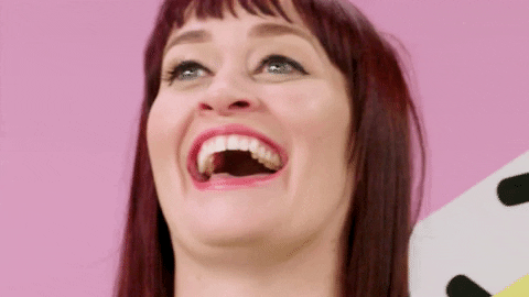 grace helbig lol GIF by This Might Get