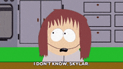 shelly marsh talking GIF by South Park 