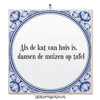 Nl Spreuk Sticker by Tegelspreuken.nl