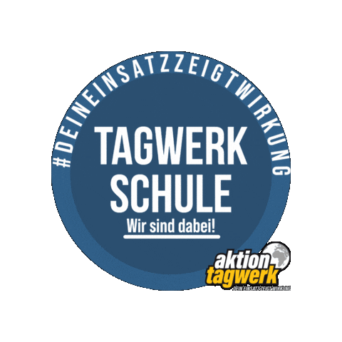 aktiontagwerk giphygifmaker aktion-tagwerk aktiontagwerk deineinsatzzeigtwirkung Sticker