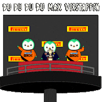 Du Du Du Du Penguin Sticker by Abster