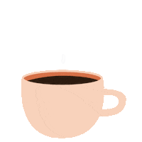Tea Cup Coffee Sticker