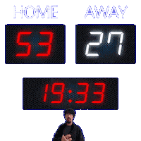 27 Away Sticker
