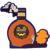 Halloween Drinking Sticker by Team Niche