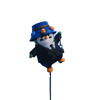 Swinging Holding On Sticker by ZaddyFi
