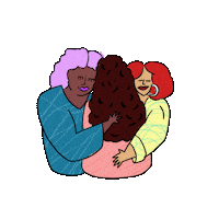 Support Each Other Los Angeles Sticker by LA vs. Hate