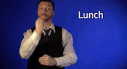 sign language lunch GIF by Sign with Robert