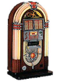 Juke Box Radio Sticker