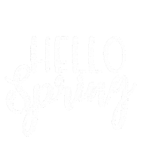 Flower Hello Sticker by Willow Tree Creative