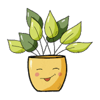 Plant Leaf Sticker