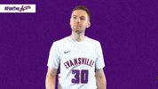 Purple Aces Evansville GIF by UE Athletics