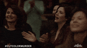 Clapping Sleuthers GIF by Hallmark Mystery