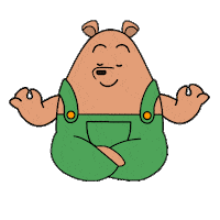 Relax Love Sticker