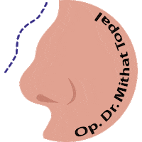 mithattopal nose doktor estetik rhinoplasty Sticker