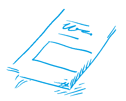 Book Read Sticker by Franziska Müller