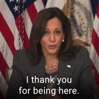 I thank you for being here.