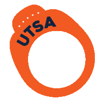 College Ring Sticker by The University of Texas at San Antonio