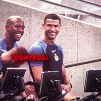 Cristiano Ronaldo Laughing GIF