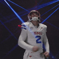 College Football Celebration GIF by SMU Football