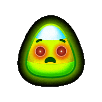 Candy Corn Halloween Sticker by Colitis Ninja