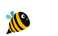 Bee Sticker by Vejo