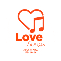 Love Songs Alvoradafm Sticker by Rádio Alvorada FM 94,9