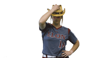 Elon Softball Sticker by Elon Phoenix