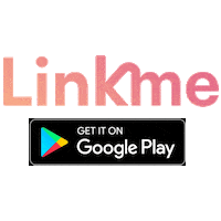linkme linkme link me linkmeglobal Sticker
