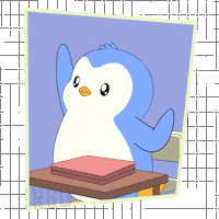 Happy Jump Sticker by Pudgy Penguins