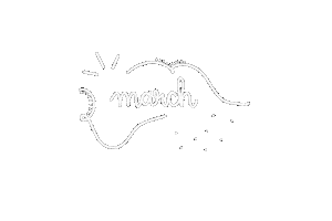 March Month Sticker