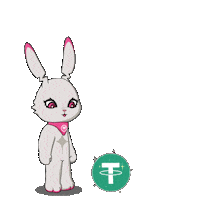 Crypto Kicking Sticker by Fluffey