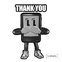 Mood Thank You Sticker by Ledger