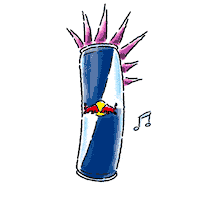 Dance Vibing Sticker by Red Bull