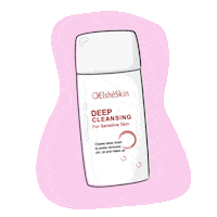 ElsheskinID new normal sensitive skin deep cleansing quotes of the day Sticker