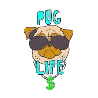 thug life chill STICKER by imoji
