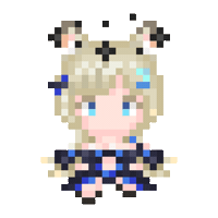Pixel 8Bit Sticker